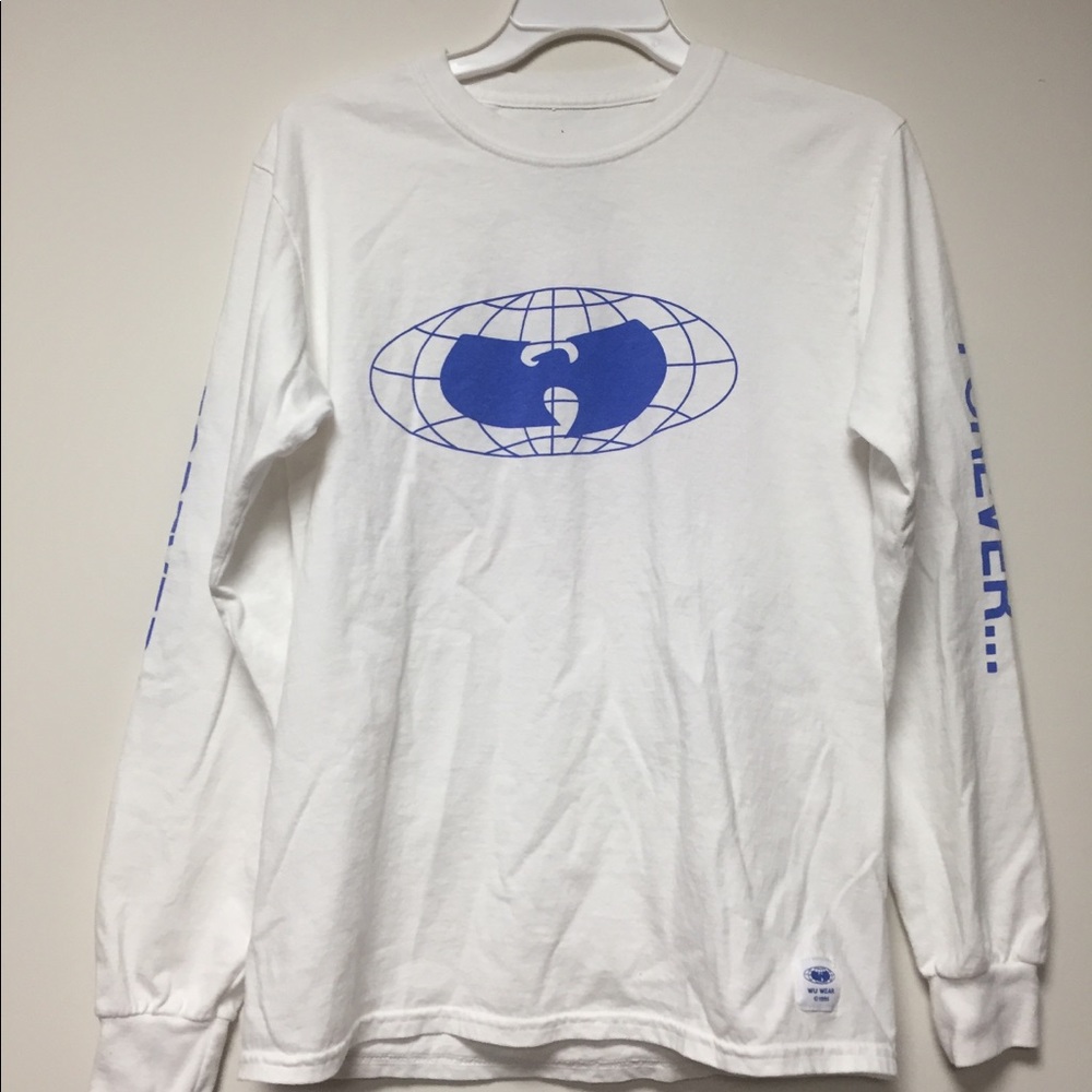 White wu wear hip hop small shirt. Used once